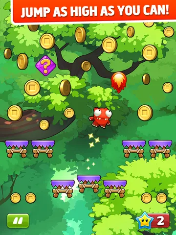 Capturas de tela do Mega Jump iPad 
