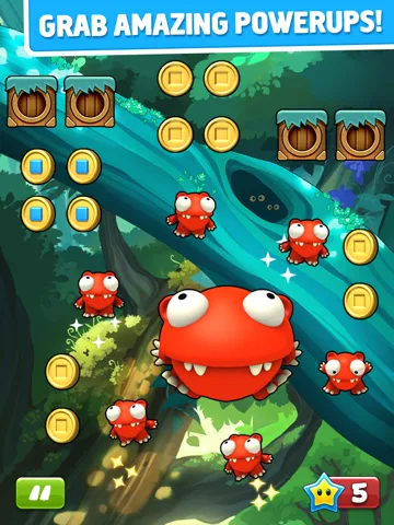 Capturas de tela do Mega Jump iPad 