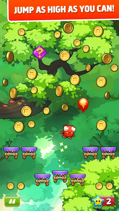 Capturas de tela do Mega Jump