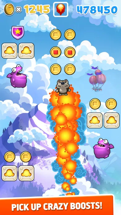 Capturas de tela do Mega Jump