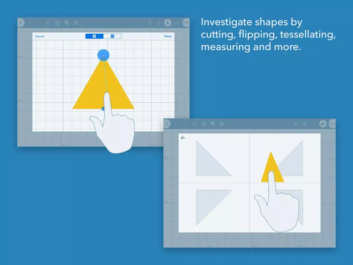 Capturas de pantalla de Shape Lab iPad 