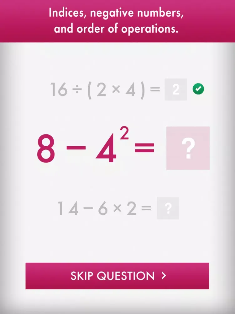 Quick Math+ iPad  स्क्रीनशॉट