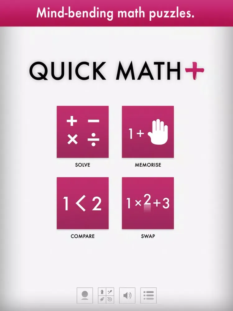 Quick Math+ iPad  स्क्रीनशॉट