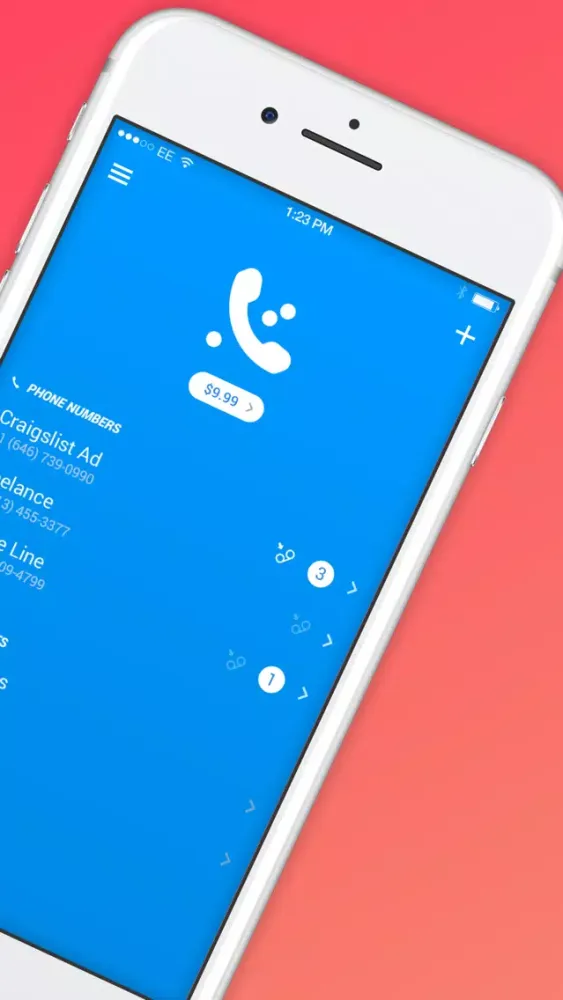 Shuffle - 2nd Phone Number স্ক্রিনশট
