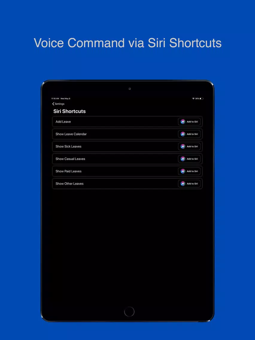 Time Off - Leave Tracker iPad  স্ক্রিনশট