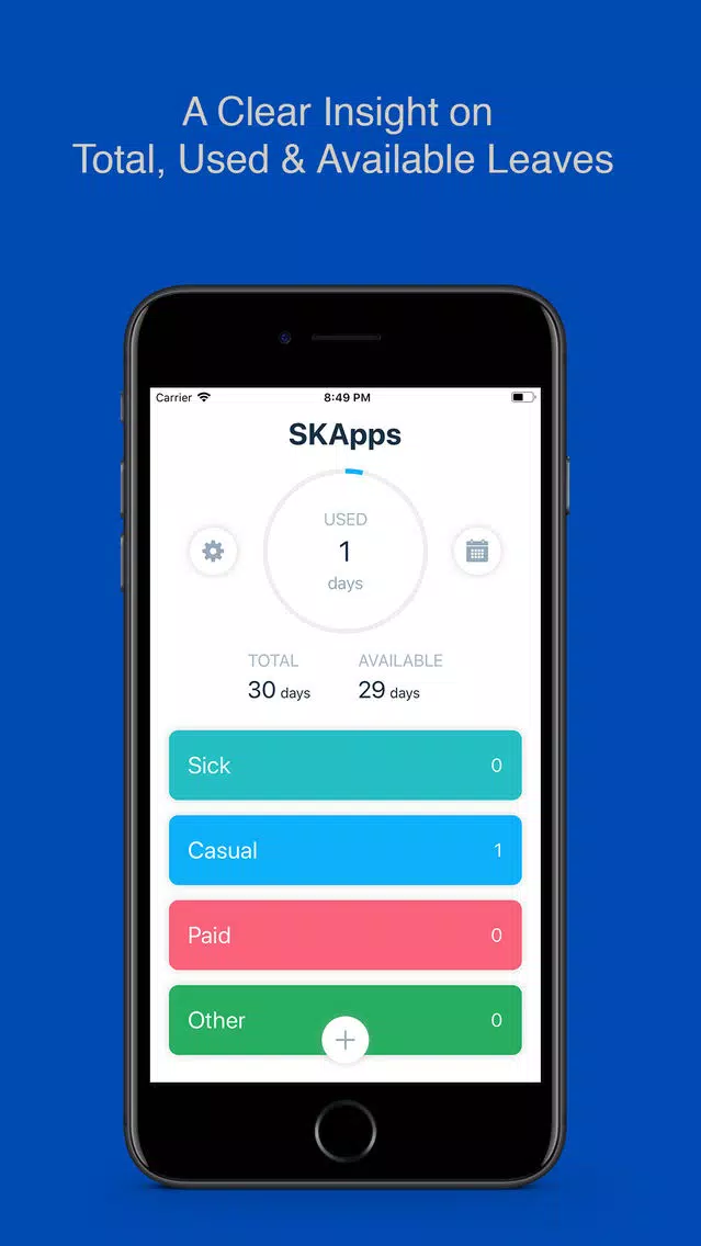 Time Off - Leave Tracker স্ক্রিনশট