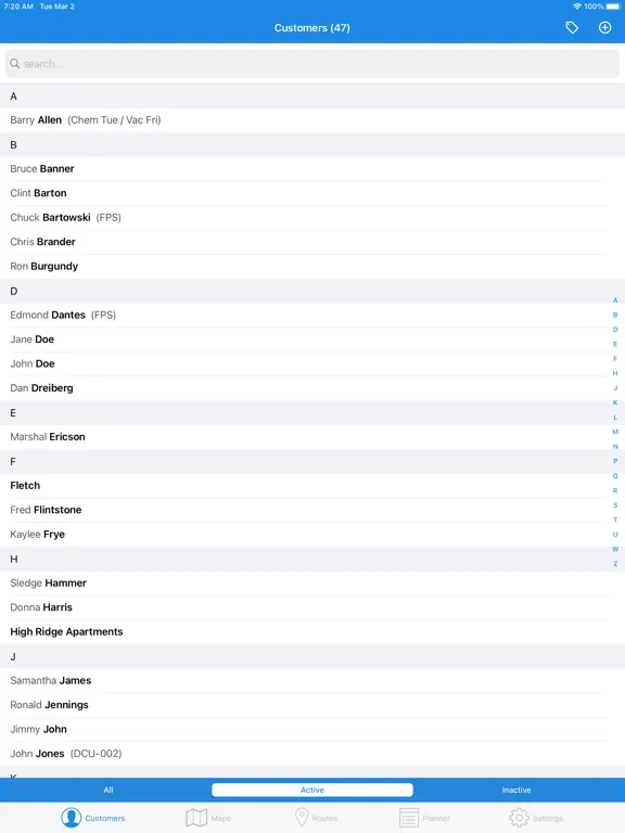 Ảnh chụp màn hình của Skimmer Pro iPad 