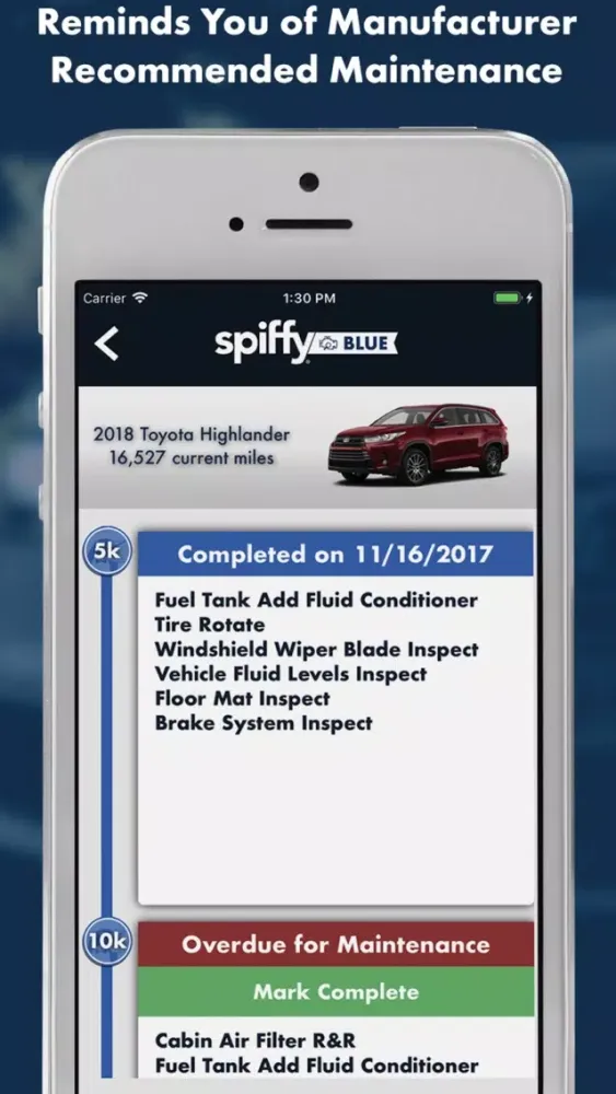 Spiffy Blue Screenshots
