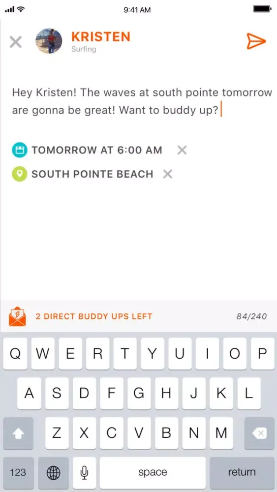 Bvddy - Find Your Sports Buddy स्क्रीनशॉट