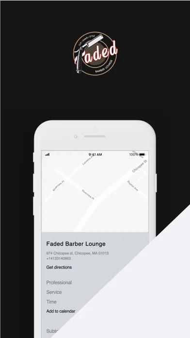 Capturas de tela do Faded Barber Lounge