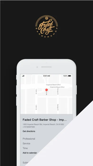 Faded Craft Barbershop应用截图