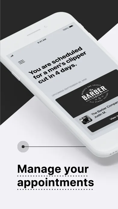 The Barber Company スクリーンショット