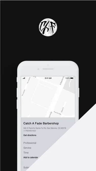 Tangkapan layar Catch A Fade Barbershop