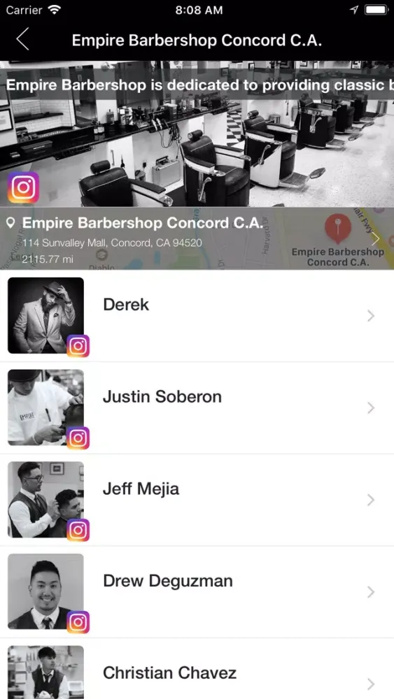 Zrzuty ekranu Empire Barbershop™