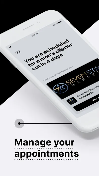 Tangkapan layar Seven Star Barbers