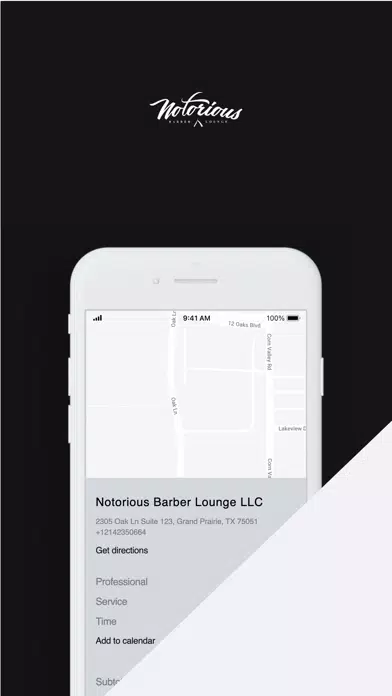 ภาพหน้าจอของ Notorious Barber Lounge LLC