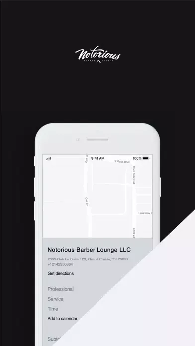 Zrzuty ekranu Notorious Barber Lounge LLC
