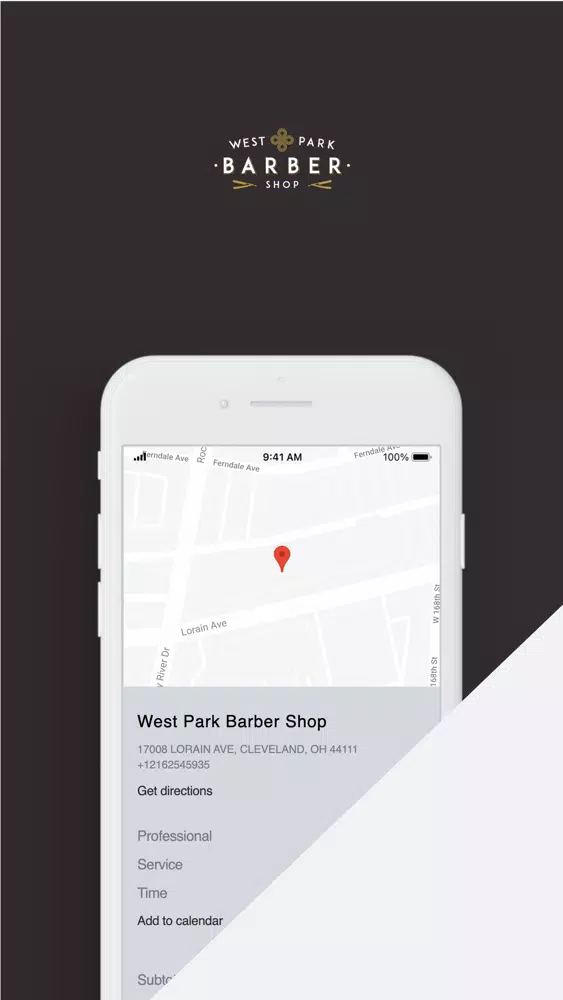 Captures d'écran de West Park Barbershop