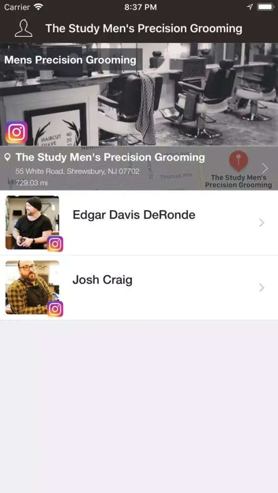 The Study Barbershop स्क्रीनशॉट
