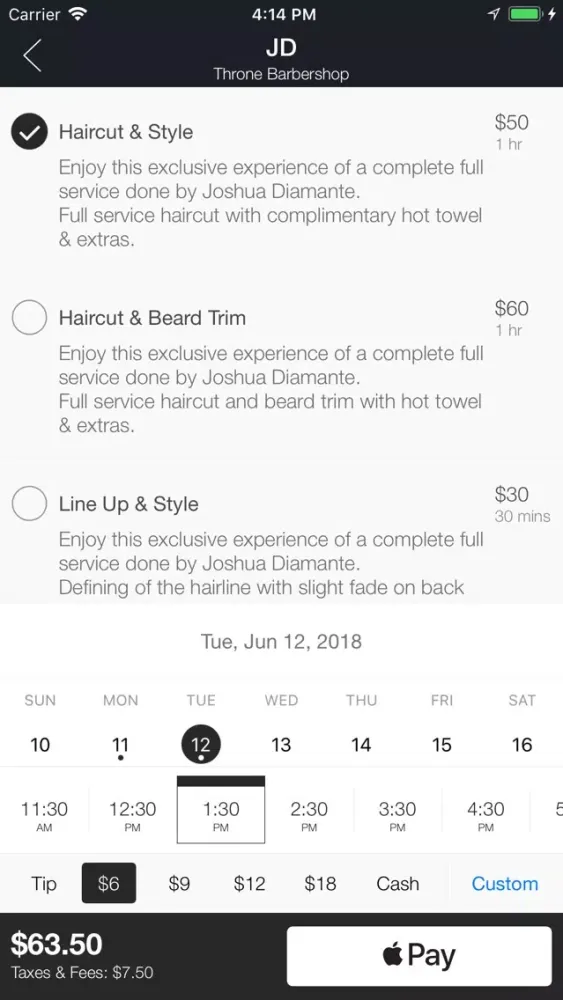 Throne™ Barbershop Screenshots