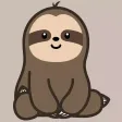 Cute Sloth Stickers