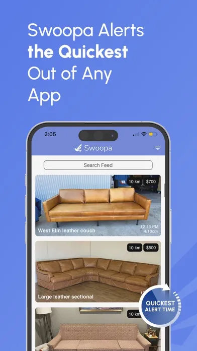 ภาพหน้าจอของ Swoopa