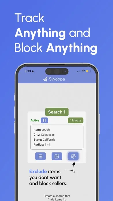 ภาพหน้าจอของ Swoopa