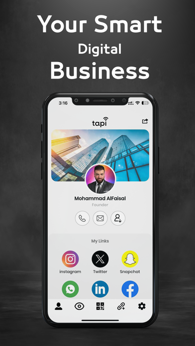 Tapi - Digital Business Card स्क्रीनशॉट