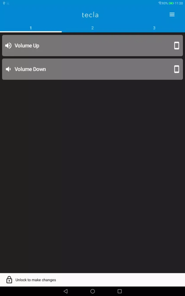 tecla स्क्रीनशॉट