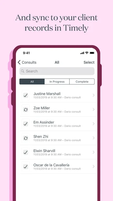 Ảnh chụp màn hình của Timely Consult - Custom Forms