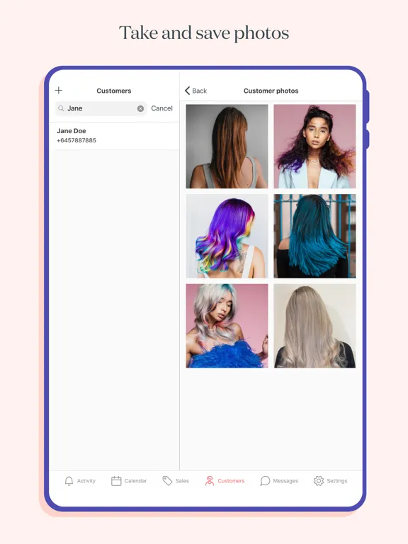 Timely - Salon & Spa Software iPad 應用截圖