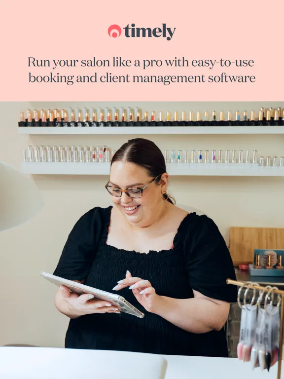 Timely - Salon & Spa Software iPad 應用截圖