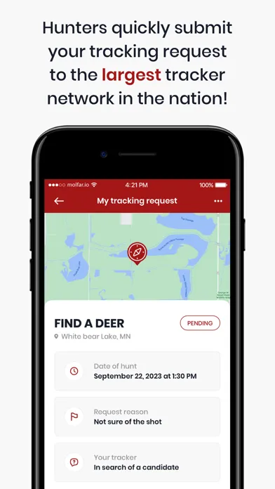Скриншоты TRAKR app