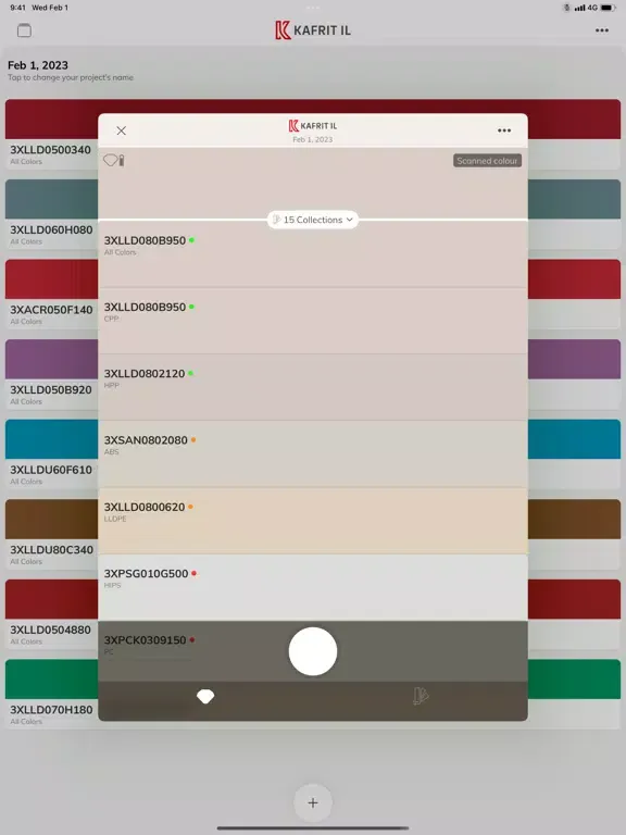 Kafrit Group Color Sensor iPad 应用截图