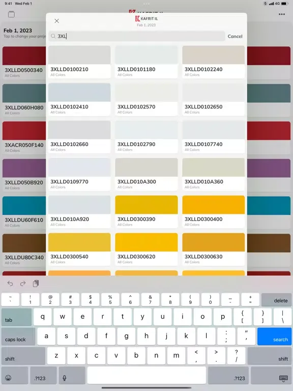Kafrit Group Color Sensor iPad 应用截图