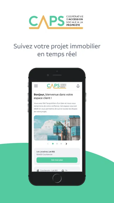 Espace client CAPS স্ক্রিনশট