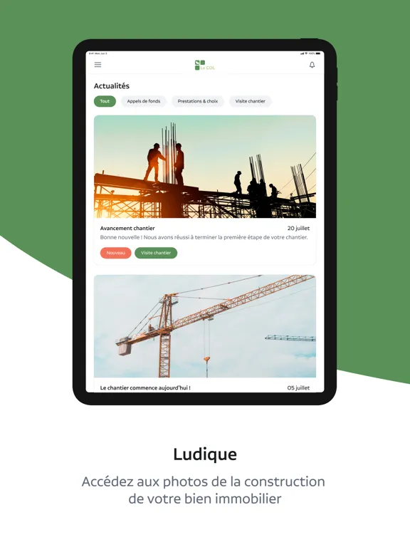 Ảnh chụp màn hình của Le COL iPad 