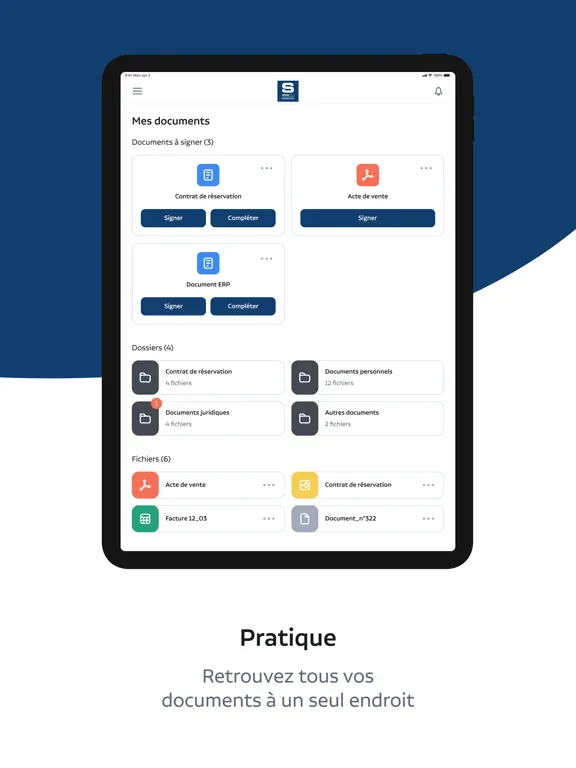 SOGIMM - Espace client iPad  سکرین شاٹس