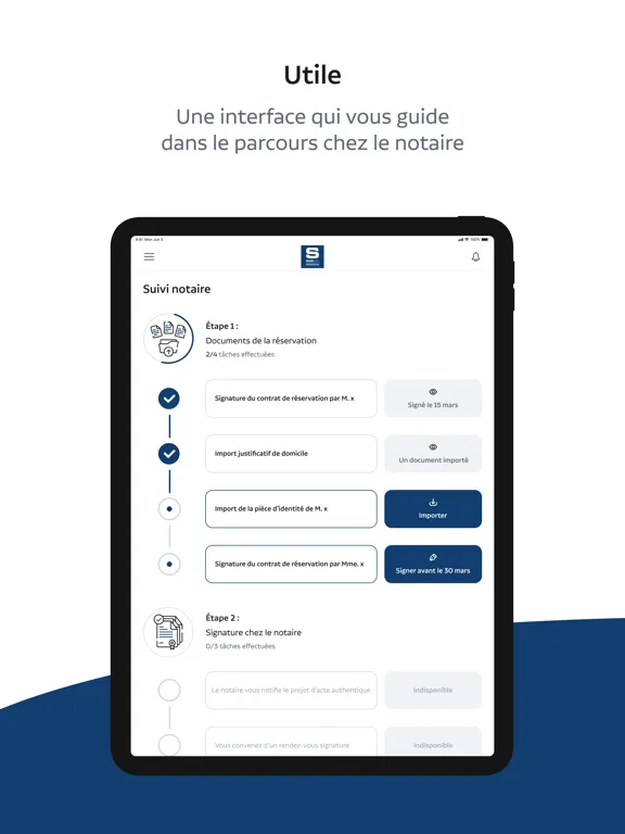 SOGIMM - Espace client iPad  سکرین شاٹس