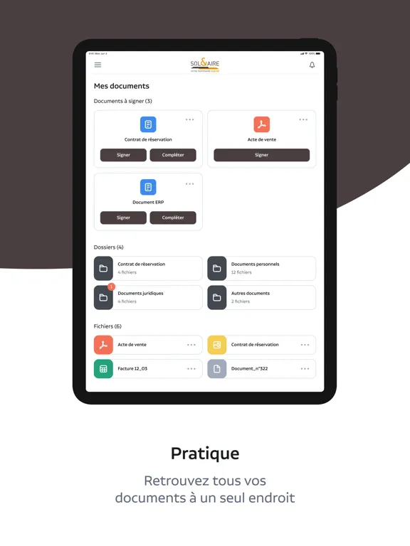 SoléAire Habitat iPad  スクリーンショット