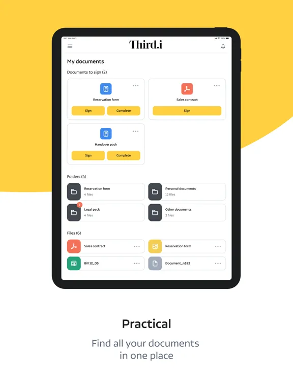 Thirdi Group UK iPad  Screenshots