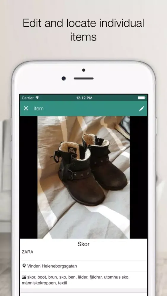 Скриншоты Vidder - Visual Inventory for personal use