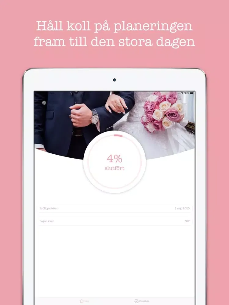 Capturas de pantalla de WeddPlan - Planera ert bröllop iPad 