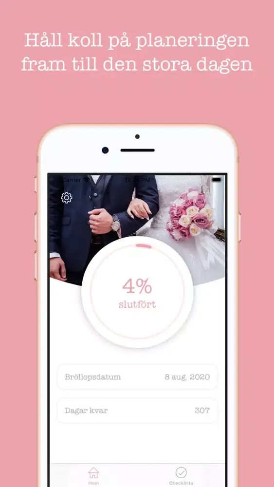 Capturas de pantalla de WeddPlan - Planera ert bröllop