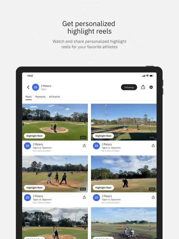 Captures d'écran de Winsight iPad 