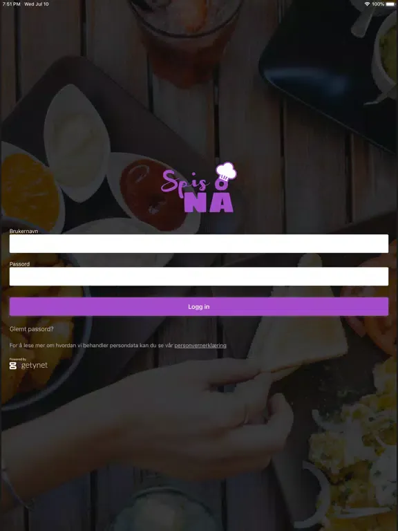 GF restaurant orders iPad  Screenshots