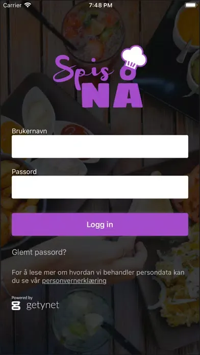 GF restaurant orders Screenshots