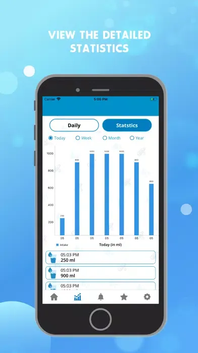 Daily Water Tracker - Reminder Ekran Görüntüleri