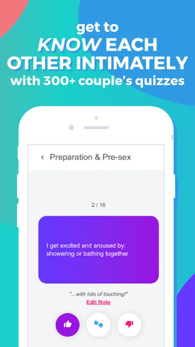Capturas de pantalla de Intimately Us for Couples