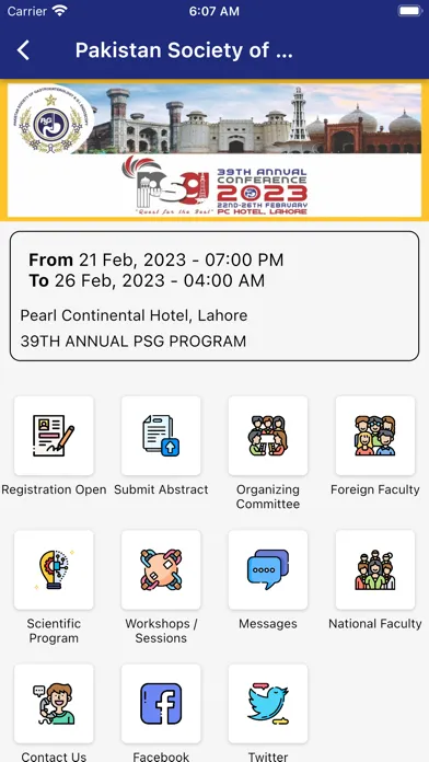 Screenshot di PSG-Pakistan Society of Gastro